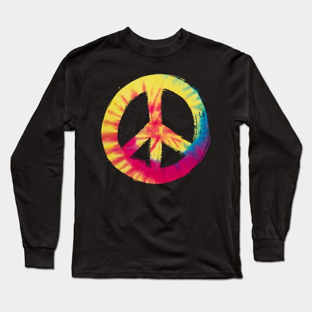 Peace Symbol Long Sleeve T-Shirt by Toby Wilkinson